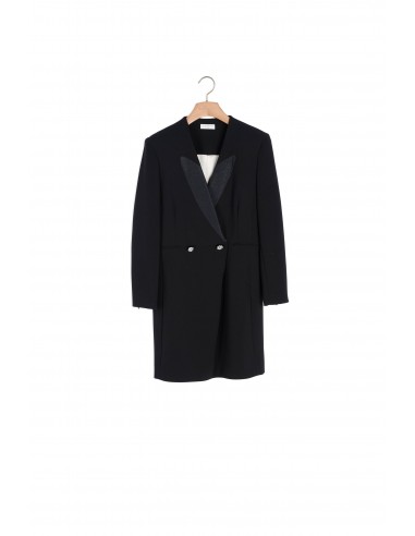 Robe courte esprit blazer paiement sécurisé